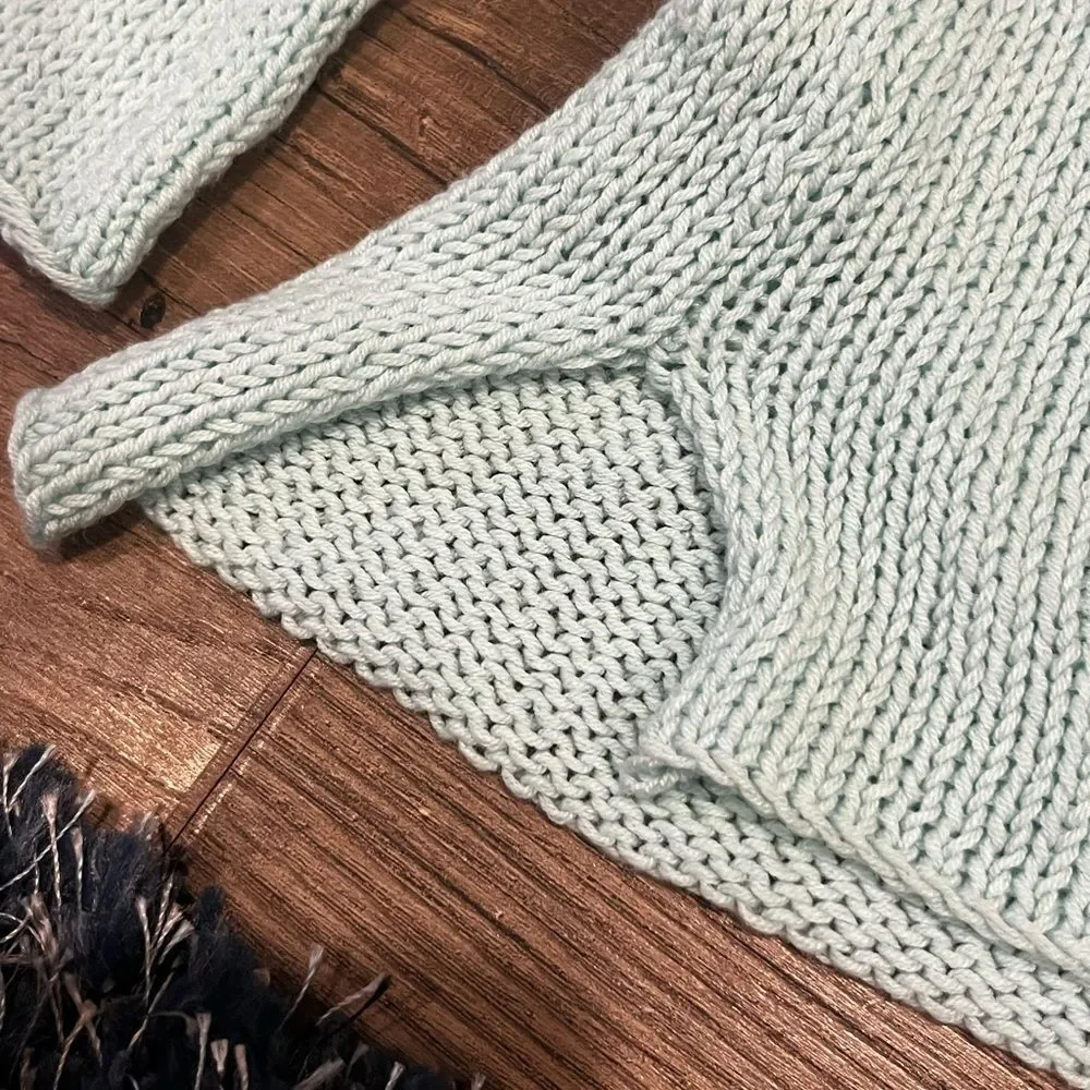 Wooden Ships mint green peace sweater - Picture 7 of 10